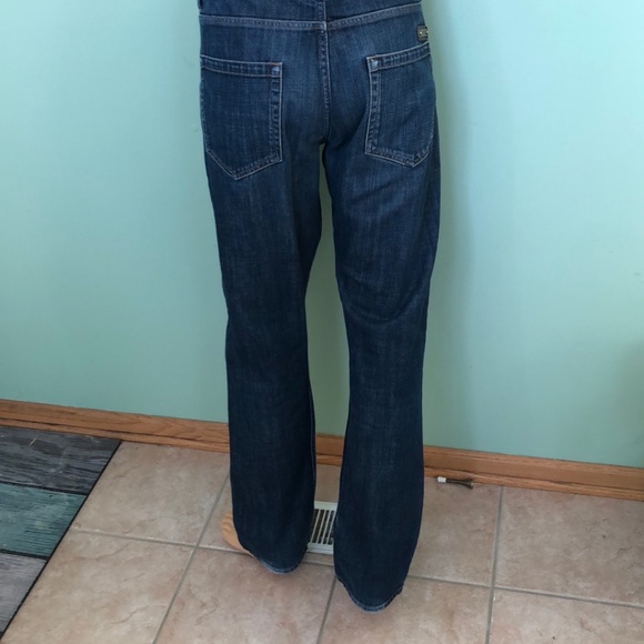 Burberry Dark Blue Four Button Fly Jeans Size 38x34 - Picture 7 of 13